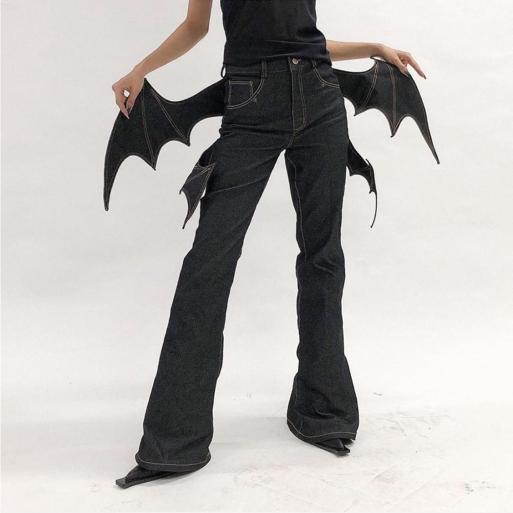 Lalune Bat Wing Jeans
